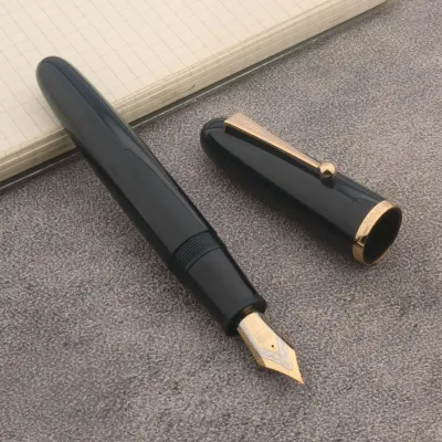 Luxury JinHao 9019 Dadaao Fountain ปากกาอะคริลิคโปร่งใส Spin ปากกา40MM Nib เครื่องเขียนอุปกรณ์สำนักงานโรงเรียนเขียนของขวัญ Pen