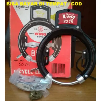 Kunci Sepeda Onthel Ontel Kuno Merk WING Model S276 / Kunci Sepeda Jengki