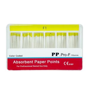 With Scale PP Taper F1 F2 F3 Dental Endodontics Paper Tips Cone Dental Absorbent Paper Points Dentistry Materials
