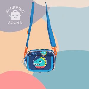 Tas Selempang Anak Sling Bag Double Crossbody U2024 Merk VEST Premium High Quality Kualitas Bagus Glitter Cewek Cowok Girl Boy Lucu Unik Tebal Kuat Mewah Sekolah TK SD Ori Piknik Awet Dino Bola Kucing Hiu Unicorn U2024 Shopping Arena Malang