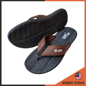 [ READY STOCK ] 100-1655 DR.Lee | Extra Big Size | Men Slipper | Men Sandals | Selipar Lelaki | Slip-on