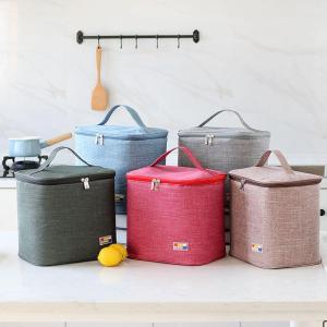 Simple Large Portable Thickened Insulated Lunch Box Bag Waterproof Insulated Bag Bento Bag Insulation Bag With Rice Bags Ice Pack