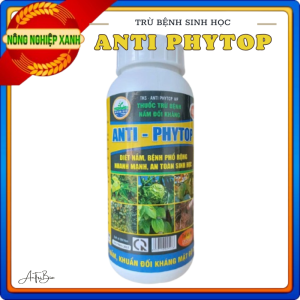 Chai 500ml ANTI PHYTOP: Trừ Bệnh Sinh Học Tăng Sức Đề Kháng Cho Cây Trồng