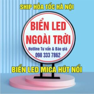 Biển đèn LED Ngoài trời-Free thiết kế & in nội dung