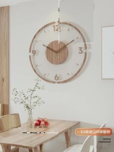 Creative Nordic Wall Clock Home Decoration Aesthetic Clock For Living Room Wall DecorationFast shipping
