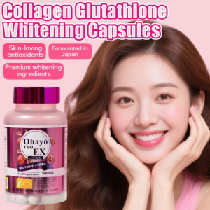 Glutathione Collagen Whitening Capsules Skin Care Product for Whitening Moisturizing Firming and Natural Face Brightening
