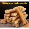 Cowhide Bone-Pressing Dog Molar Stick Bite-Resistant Dog Teeth Cleaning Molar Stick Anti-Halitosis Calcium Supplement Dog Snacks Cleaning Teeth Anti-Bite Calcium Supplement Pet Snacks. 