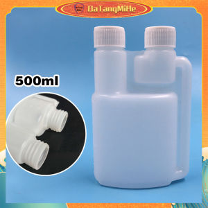 500ML Botol Takar Oli Samping Vespa / Botol Takaran Oli / Botol Ukur Oli / Double Twin Neck Bottle