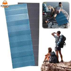 Foldable Waterproof Camping Sleeping Pad with Egg Nest Pattern for Hiking and Outdoor Adventures