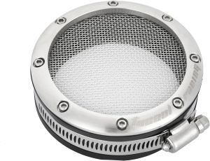 3" 304 stainless steel Turbo Inlet Grill Protector Guard Turbocharge Screen Mesh Air Inlet Filter Cover (3 inches / 76mm)