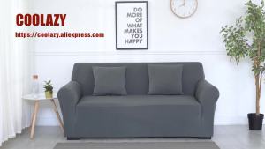 Elastic Plain Solid Sofa Cover Stretch Tight Wrap All-inclusive Sofa Cover for Living Room Funda Sofa Couch Cover ArmChair Cover