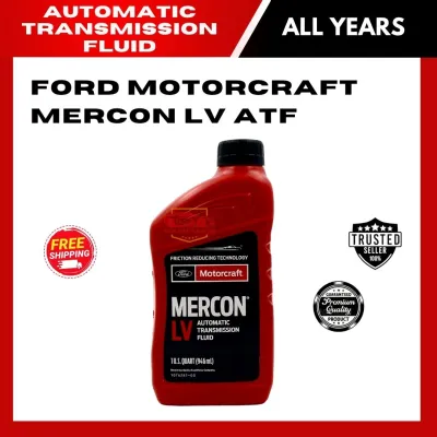 ON SALE! FORD MOTORCRAFT MERCON LV ATF AUTOMATIC TRANSMISSION FLUID POWER STEERING FLUID 946ML / car parts stuff car accessories motor upgrades engine parts rides