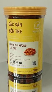 Chuối già hương sấy dẻođồ ăn vặt handmade ngon và lành chín tự nhiên nhiều mật dẻo thơm500grAmita Nature House