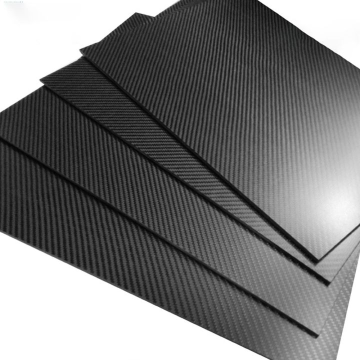 1Pcs 200X250mm 3K High Hardness Carbon Fiber Sheets 100 Pure Carbon