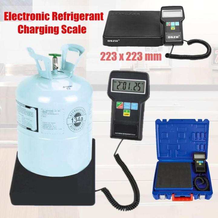 Electronic Refrigerant Charging Scale - 100kg Precision Digital Scale