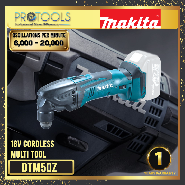 MAKITA CORDLESS MULTI TOOL WITHOUT BATTERY & CHARGER! ( DTM50Z ) Lazada