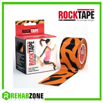 RockTape Kinesiology Tape 5m x 5cm Tiger
