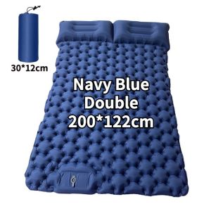 Tilam Angin Berkhemah Luar Alas Tidur Katil Lipat Perjalanan Inflatable Mattress Outdoor Camping Sleeping Pad Bed Ultra-Light Folding Travel Air Mat Cushion