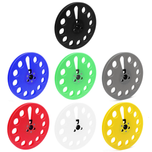 Professional Reel Multiple Hole Design Takeup Reel For 1/4Inch 7Inch Open Tape Recording Disk Accessory Plasic