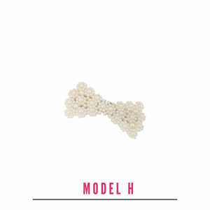 Jepitan Rambut Mutiara Crystal Model Korea / Clip Glamorous Pearl Hairpin / Penjepit Rambut Cantik