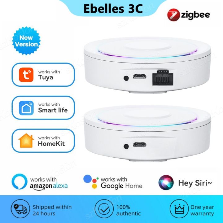 Homekit Tuya Zigbee Gateway Hub Wired Wireless Smart Home Automation