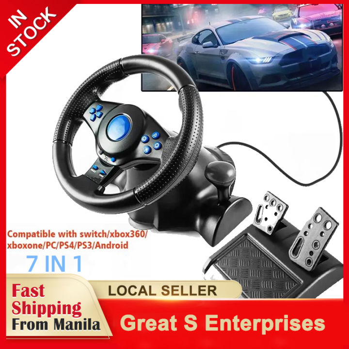 Steering Wheel for Nintendo Switch PC PS3 PS4 Xbox 360 android