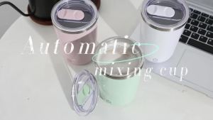 Automatic Thermal Mixing Cup American Style 304 Stainless Steel Cof Mug for Camping Travel Available