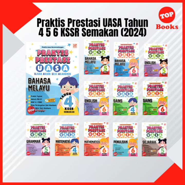 ♞TOPBOOKS Pelangi Buku Latihan Praktis Prestasi UASA Tahun 4 5 6 KSSR ...