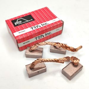 New FCC Starter Brush Set Fits Toyota 3K/4K/Tamaraw FX 5K - High-Quality Carbon Brushes 19mm