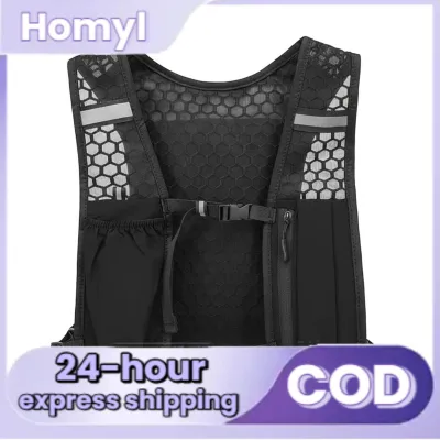 Breathable Running Vest Mesh Backpack Water Carrier Hydration Pack for Outdoor Trail and Cycling