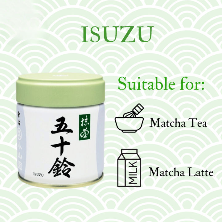 Marukyu%20Koyamaen%20Uji%20Matcha%20ISUZU%20(Can%20&%20Bag)%2040g/100g%20-%20Image%203