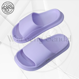 Sandal Slop Wanita/Slip On Perempuan Karet Eva Tahan Lama/Sendal Slop Polos Kekinian Anti Licin