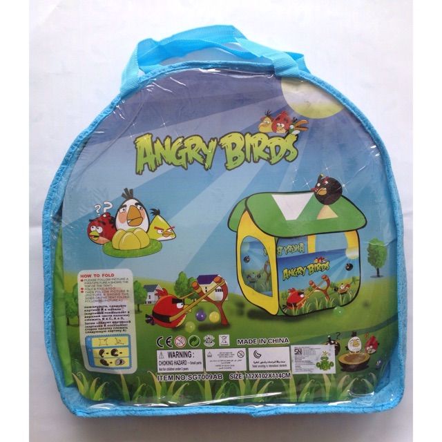 TENDA RUMAH ANGRY BIRD / MAINAN TENDA RUMAH