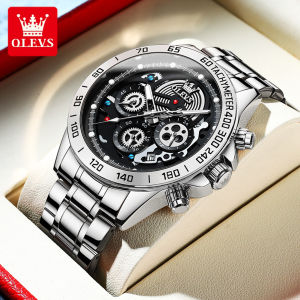 OLEVS korean style fashion skeleton watch for men 2022 luxurious original water proof calendar luminous multifunction automatic stainless steel casual watch for men