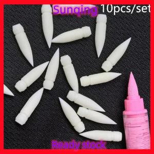 SQ Stationery [Flash Sale] แกนเปลี่ยนสำหรับสีอะคริลิค guangna ปลายพู่กันสำหรับทาสีหินของขวัญในเทศกาลศิลปะ DIY