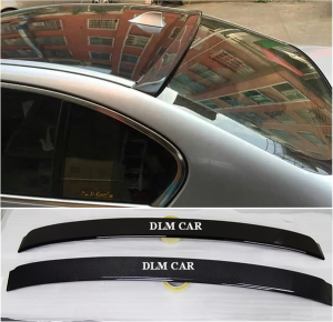 [READY STOCK] F10 roof spoiler with CARBON FIBER OR GLOSS BLACK (plug and play)