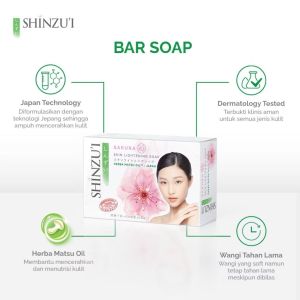 Shinzui PROMO BUNDLING SABUN SHINZUI 80gr BESAR isi 4pcs All Varian Sabun Mandi Batang | Shinzui Bar Soap