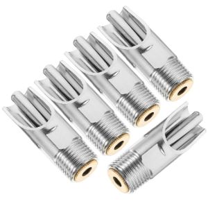 isi 5PCS Nipple Drinker Babi / Kambing / Sapi Kecil Tempat Minum Dot Bahan Stainless Steel Alat Minum Hewan