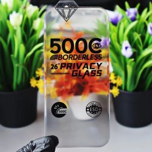 FOR iPHONE 12 PRO MAX / iPHONE 11 PRO MAX / iPHONE XS MAX / iPHONE X / iPHONE XR 500C Borderless Privacy Super Glass Screen Protector