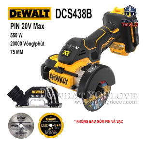 Máy Cưa Đĩa 76mm Dùng Pin 20V Dewalt DCS438B ( Thân Máy )