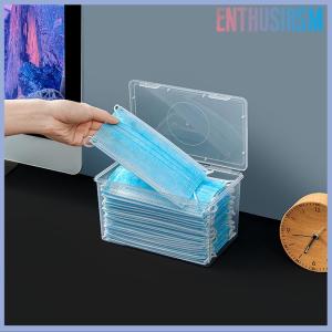 【Enthusiasm】🌟🌟【Hot Sale】🎈 กล่องเก็บหน้ากากกล่องกระดาษทิชชูเปียกที่ใส่ทิชชู่เปียกที่ใส่ทิชชู่เปียกสำหรับเด็กในครัวเรือนกันฝุ่นพร้อมฝาปิดภาชนะปิดผนึกในครัว