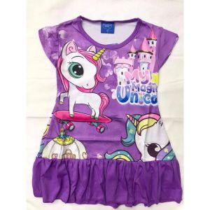 Happy Baby & Kids Dresses Character/Unicorn Dress For Girls Fashion Clothing