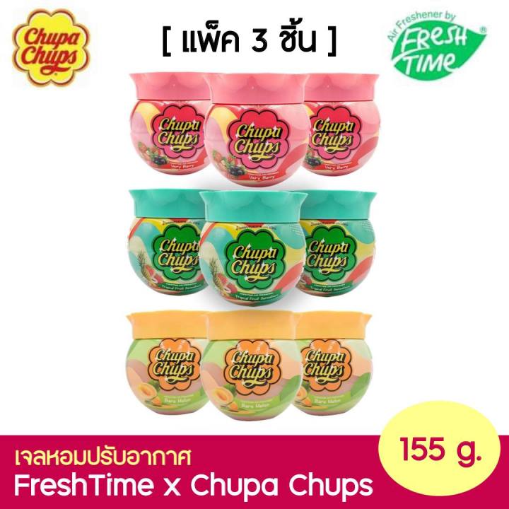 FreshTime x Chupa Chups น้ำหอมปรับอากาศเฟรชไทม์ มี 3 กลิ่นให้เลือก ขนาด ...