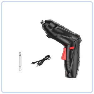 【DAILY ESSENTIAL】 USB Rechargeable Electric Screwdriver - 3 / 47 Piece Set