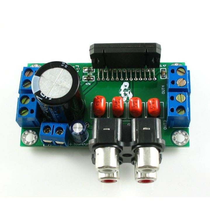 LJM TDA7850 Car Audio Power Amplifier AMP Board Class AB 50W*4 Channel