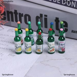 [COD] Springhooe 10pcs 1:12 Dollhouse Miniature Wine Drink Model Pretend Play Food Kitchen Toys