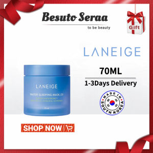 【FREE GIFT】LANEIGE Water Sleeping Mask 70mlSkin Purifies Complexion Brightening Revitalizing Facial Moisturizer