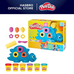 Play-Doh Shapes & Colors Dino Starter Set Tactile Sensory Play Dinosaur Toys for Kids 2+ 11 Accessories