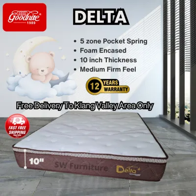 Goodnite SpinaHealth Delta Pocket Spring Mattress