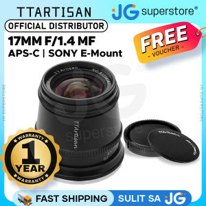 TTArtisan 17mm F/1.4 APS-C Format Sony E | Nikon Z | M43 | Leica L | FUJIFILM X Mount Aspherical Wide Angle Prime Lens Large Aperture Full Metal Body Multicoated Optics MF Manual Focus 7.9" Focusing Distance for Landscape Photography | JG Superstore
